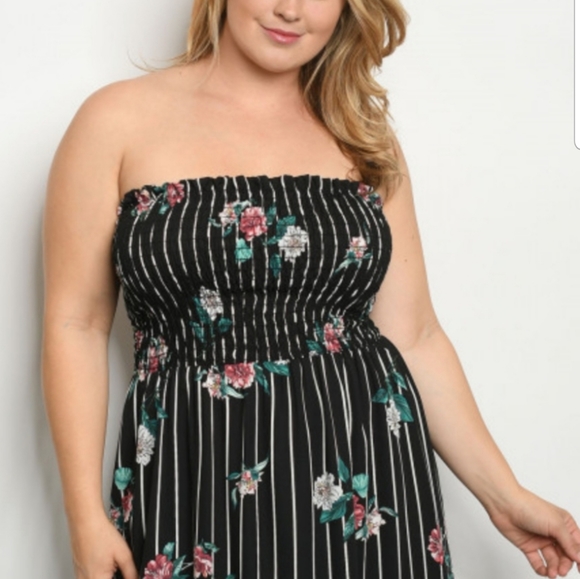 ๐๏ธ SUPER CUTE PLUS SIZE SLEEVELESS SUMMER DRESS - Picture 6 of 7